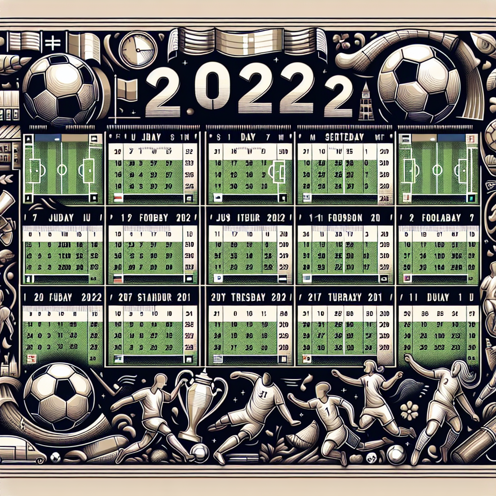 World cup football 2022 schedule